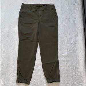 Banana Republic Olive Green Track Pants